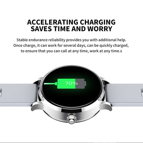 New Heart Rate Blood Pressure Monitor GPS Activity Tracker Women Fitness Bracelet Smartwatch