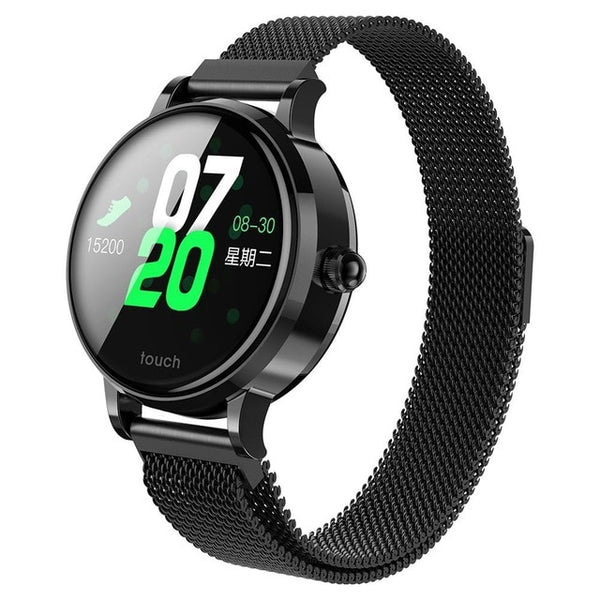 New Heart Rate Blood Pressure Monitor GPS Activity Tracker Women Fitness Bracelet Smartwatch
