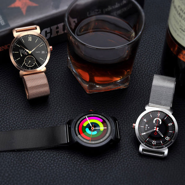 New HD Display Heart Rate Monitor Pedometer Fitness Tracker Smartwatch For Android IPhone