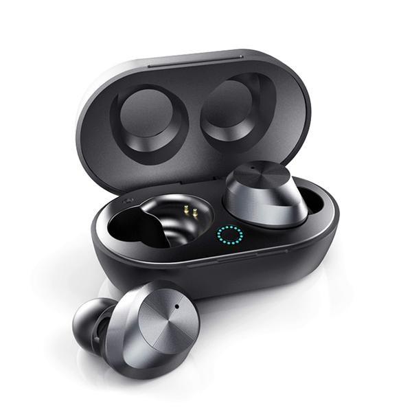 New True Wireless Bluetooth Touch Control HIFI Earbuds Earphones Headset With Microphone + Charge Box