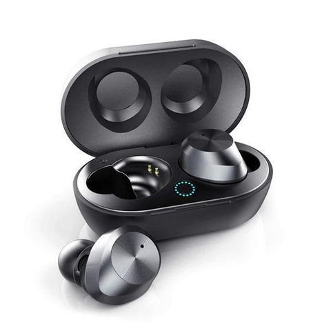 New True Wireless Bluetooth Touch Control HIFI Earbuds Earphones Headset With Microphone + Charge Box