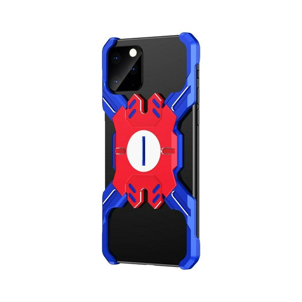 New Super Light Metallic X-Shaped Protective Bumper Phone Case For Samsung Galaxy S10 iPhone 11 Pro Max Series