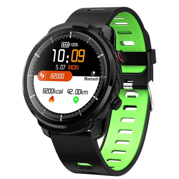 New IP68 Waterproof Heart Rate Pedometer Fitness Tracker Smartwatch For iPhone Androids