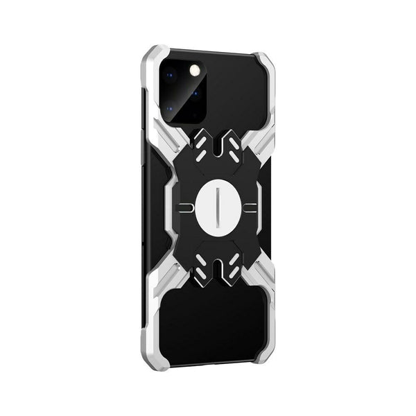 New Super Light Metallic X-Shaped Protective Bumper Phone Case For Samsung Galaxy S10 iPhone 11 Pro Max Series